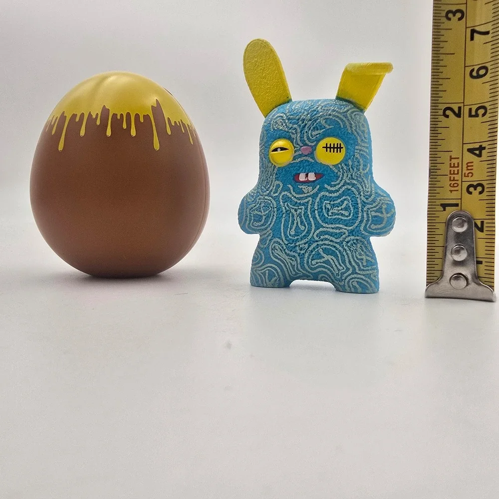 Blue swirl Fuggler Funny Ugly Monster Blue Swirl Rabbitacular Easter Egg Edition